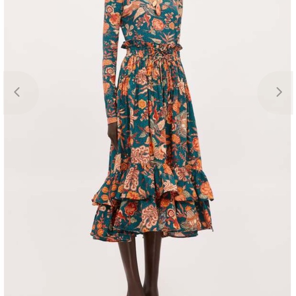 Ulla Johnson Acacia Skirt - Delphinium | Size 6 - Picture 2 of 6